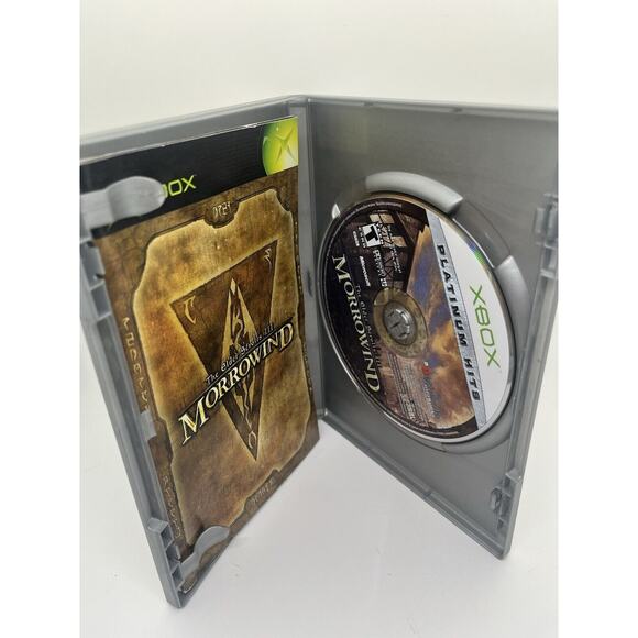 The Elder Scrolls III: Morrowind Platinum Hits Edition(Microsoft Xbox, 2002) CIB - Picture 8 of 10